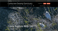 Desktop Screenshot of corkscrew.audubon.org