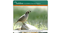 Desktop Screenshot of kern.audubon.org