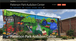 Desktop Screenshot of pattersonpark.audubon.org