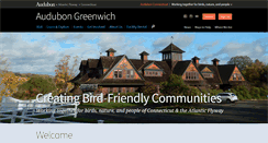 Desktop Screenshot of greenwich.audubon.org