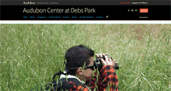 Desktop Screenshot of debspark.audubon.org