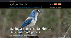 Desktop Screenshot of fl.audubon.org