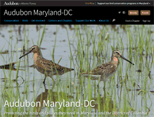 Tablet Screenshot of md.audubon.org
